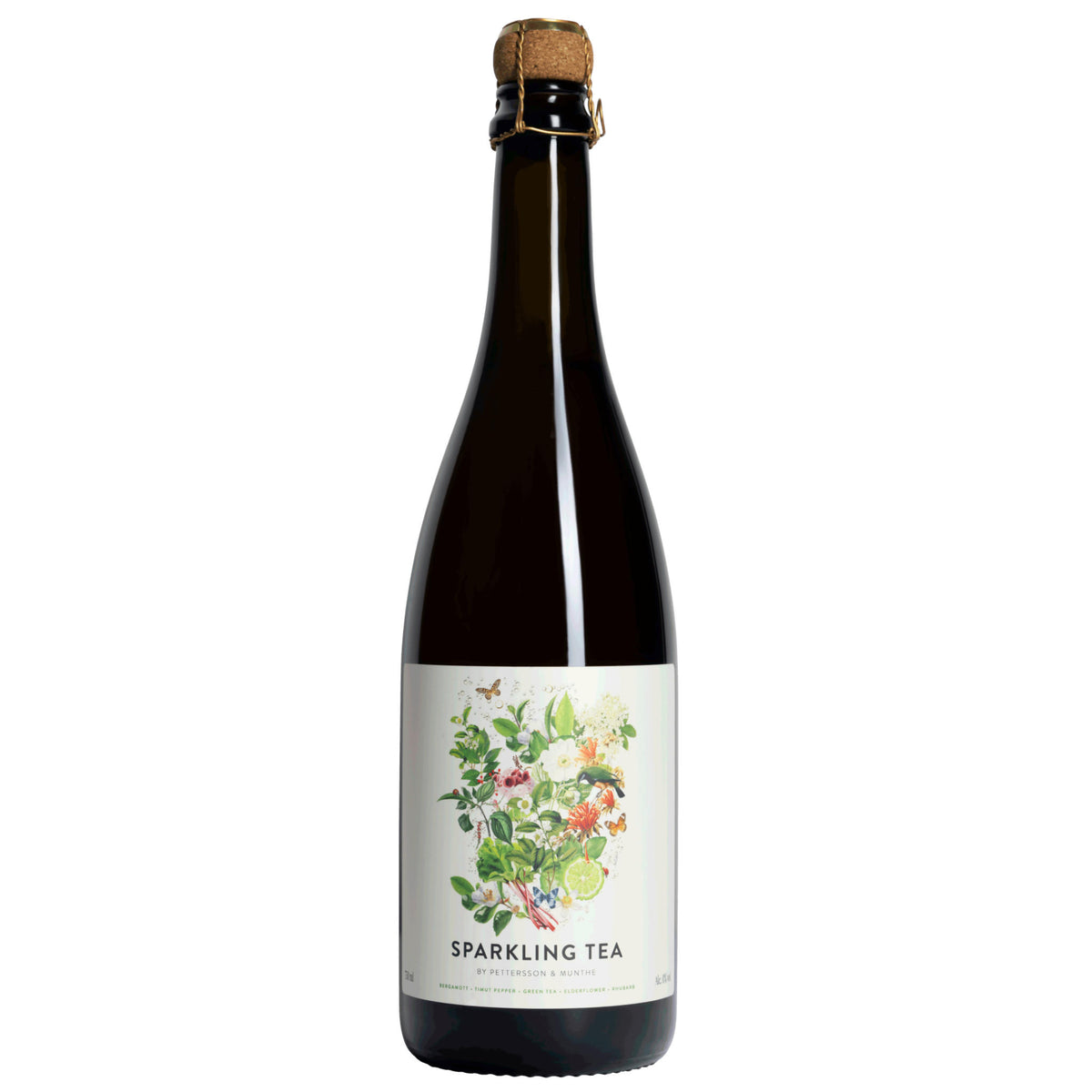 Flasche Sparkling_Tea Rhubarb