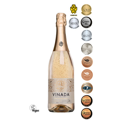 VINADA Amazing Airén Gold – alkoholfreier Sparkling mit 0,0 %